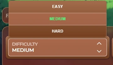 forest arrow diffliculty levels