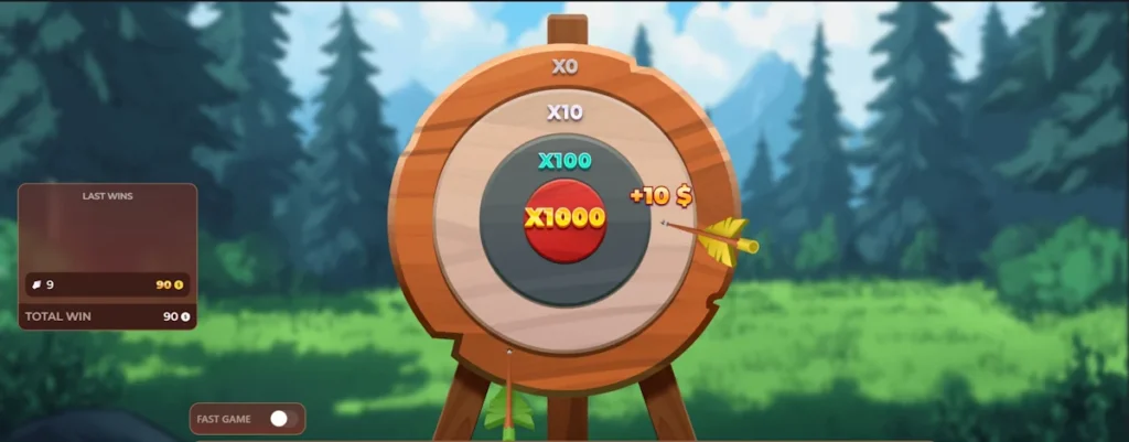 forest arrow wins